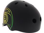 SECTOR 9 LOGIC III HELMET M BLACK RASTA