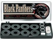 SHORTY S BLACK PANTHERS ABEC 3 single set