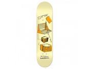 Krooked Anderson Jump Ramp Skate Deck Tan 8.25 w MOB Grip