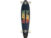 Z FLEX ROUNDTAIL 39.5 LB SKATEBOARD COMP 9.5x39.5 NAVY RASTA