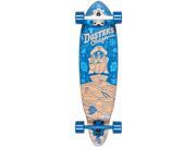 Dusters Jack Mini Skateboard Longboard Complete Blue Cork 8.37x31