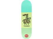 ALMOST YOUNESS KNIGHT 420 SKATEBOARD DECK 8.12 r7 w MOB GRIP