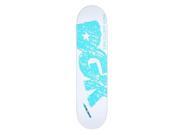 DGK Mini Crayon Skate Deck Blue White 7.4 w MOB GRIP