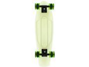 Penny 22 Skateboard Complete Glow Ghost Glow Black Green