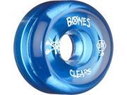 BONES SPF CLEARS 58mm CLEAR BLUESkate Wheesl set of 4