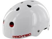 PROTEC CPSC CAB CLASSIC XL GLOSS WHT DRAGON SKATE HELMET