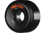 MINI LOGO A CUT 60mm 101a BLACK Wheels Set