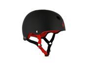 Triple 8 Brainsaver Foam Helmet Black Red Youth