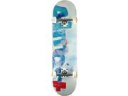 ALMOST BLOTCHY SKATEBOARD COMPLETE 8.0 WHITE