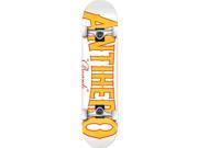 ANTI HERO IT S THE WOOD LG SKATEBOARD COMPLETE 8.0 WHT YEL