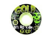 Gold Club Hamilton Wheels set of 4 Glow 50mm