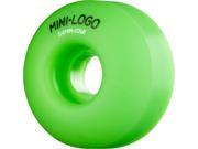 MINI LOGO C CUT 54mm 101a GREEN Skateboard Wheels