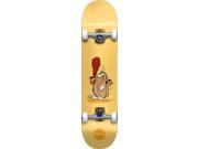 ALMOST CAPTAIN CAVEMAN MID SKATEBOARD COMPLETE 7.37 BLONDE YEL
