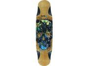 Bustin Shrike Skull ThermoCarbon Skateboard Deck Green 38