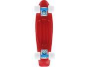 PENNY 22 SKATEBOARD COMPLETE CARDINAL RED BLU WHT