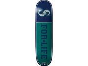 ELEMENT MLB FOR LIFE SEATTLE SKATEBOARD DECK 8.0 featherlight w MOB GRIP