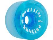 CADILLAC JELLIES 69mm 80a BLUE Skateboard Wheels Set