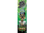 CREATURE MOB GRAVETTE HIPPY SKULL 3 SKATEBOARD GRIP SHEET