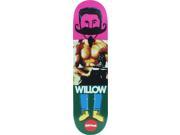 ALMOST WILLOW REMIX DUDE SKATEBOARD DECK 8.0 impact light w MOB GRIP