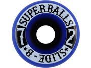 EARTHWING SUPERBALLS SLIDE B 72mm 81a BLUE Skateboard Wheels