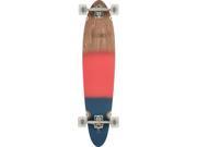 GLOBE PINNER CLASSIC SKATEBOARD COMPLETE 9x40 RED NAVY SPRAY