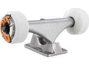 BULLET ASSEMBLY 130mm SILVER W 53mm OJ LOGO WHT Trucks Set