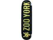 ZOO YORK PHOTO INCENTIVE GOLD FOIL SKATEBOARD DECK 8.25 w MOB GRIP