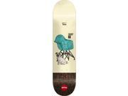 ALMOST YOUNESS MODERN SITTER SKATE DECK 8.25 impact plus w MOB GRIP