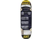SHAKE JUNT STICKERAMA CRUISER SKATEBOARD DECK 8.75 w MOB GRIP