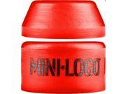 MINILOGO BUSHING SET HARD 100a RED 2pcs cone barrel