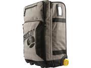 SECTOR 9 SCHLEPP TOTE TRAVEL BAG GREY BLK w wheels