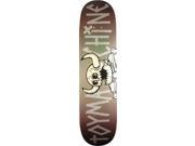 TOY MACHINE SKULL MONSTER SKATEBOARD DECK 8.25 w MOB GRIP