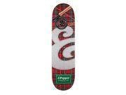 Expedition Fabric Skate Deck Red 8.38 w MOB GRIP