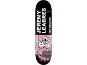 TOY MACHINE LEABRES TRACTS SKATE DECK 8.5 w MOB GRIP