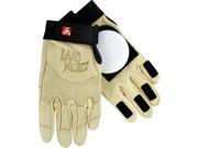 LANDYACHTZ LEATHER SLIDE GLOVES L KHAKI