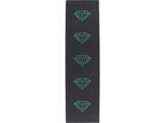 Diamond Brilliant Griptape Sheet Black Teal 9x33