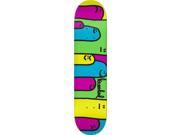 Krooked Hoi Polloi Color Skate Deck Purple 8.12 w MOB Grip