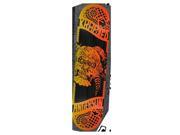 Krooked Anderson Dia De Los Skate Deck Orange 8.06 w MOB GRIP