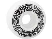 AUTOBAHN AB S 52mm WHT Skateboard Wheels set of 4