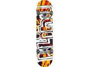 BLIND HEADY TIE DYE SKATEBOARD COMPLETE 7.75 ORG BLK