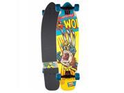 Santa Cruz Marvel Wolverine Skateboard Complete Yellow 36x9.3