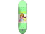Girl Howard Storytime Skate Deck Green Yellow 8.25 w MOB Grip