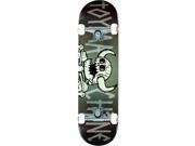 Toy Machine Skull Monster Skateboard Complete Black Grey 8.25
