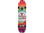 DARKSTAR GENERAL MICRO SKATEBOARD COMPLETE 6.75 TIE DYE WHT