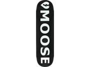MYSTERY MOOSE LOGO SKATEBOARD DECK 8.0 w MOB GRIP