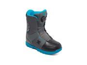 DC 17 Youth Scout Boa Snowboard Boots Grey Blue 3