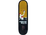 Enjoi Wieger Movie Poster Skate Deck Black Gold 8.37 w MOB Grip