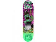 Deathwish Lizard King Death Toons Skate Deck Purple 8.0 w MOB GRIP