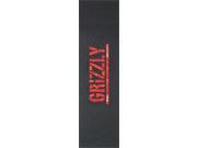 GRIZZLY 1 SKATE GRIP SHEET MSA CAMO STAMP BLK RED CAMO