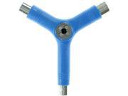 PIG SKATE SKATE TOOL NEON BLUE tri socket threader